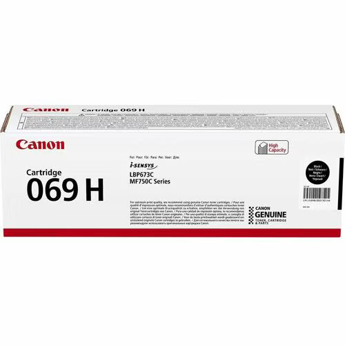 Canon 069H Hoch Kapazität Laserdruck Tonerkartusche - Schwarz - Originaler Pack - Laserdruck - Hoch Kapazität