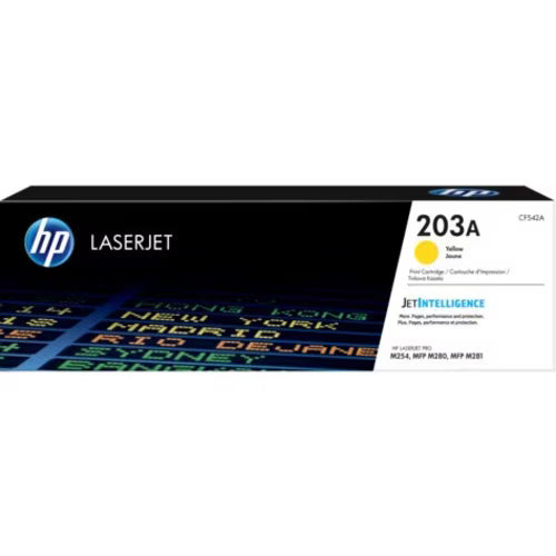 HP 203A Laserdruck Tonerkartusche - Gelb - Originaler Pack - Laserdruck