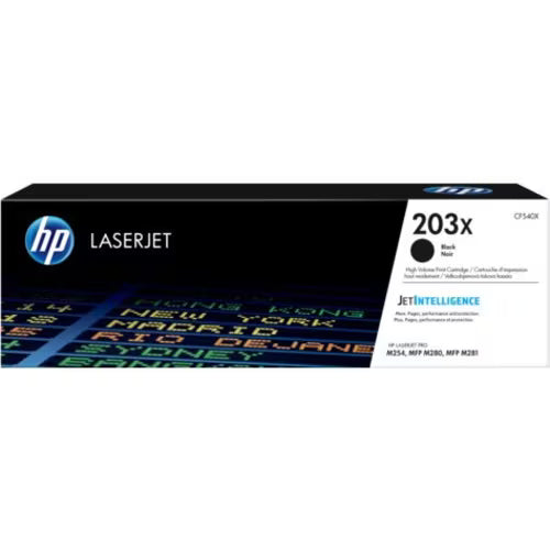 HP 203X Hoch Kapazität Laserdruck Tonerkartusche - Schwarz - Originaler Pack - Laserdruck - Hoch Kapazität