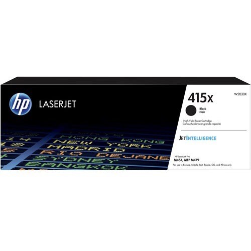 HP 415X Hoch Kapazität Tintenstrahl Tintenpatrone - Schwarz - Original - 1 Pack - 7500 Seiten