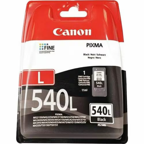 Canon PG-540L Groß Kapazität Tintenstrahl Tintenpatrone - Schwarz - Original - 1 Pack - 11 ml