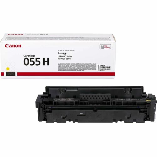Canon 055H Laserdruck Tonerkartusche - Gelb - Originaler Pack - Laserdruck