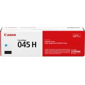 Canon 045 H Hoch Kapazität Laserdruck Tonerkartusche - Cyan - 1er Pack - Laserdruck - Hoch Kapazität - 2200 Seiten - 1er Pack