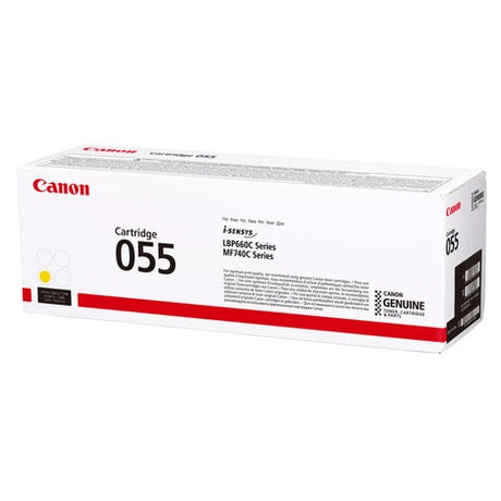 Canon 055 Laserdruck Tonerkartusche - Gelb - Originaler Pack - Laserdruck