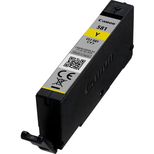 Canon CLI-581Y Hoch Kapazität Tintenstrahl Tintenpatrone - Gelb - Original - 1er Pack - Tintenstrahl - Hoch Kapazität - 1er Pack