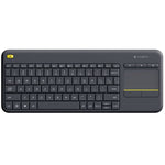 Logitech Keyboard K400 Plus Wireless Touch [DE] black Tastatur