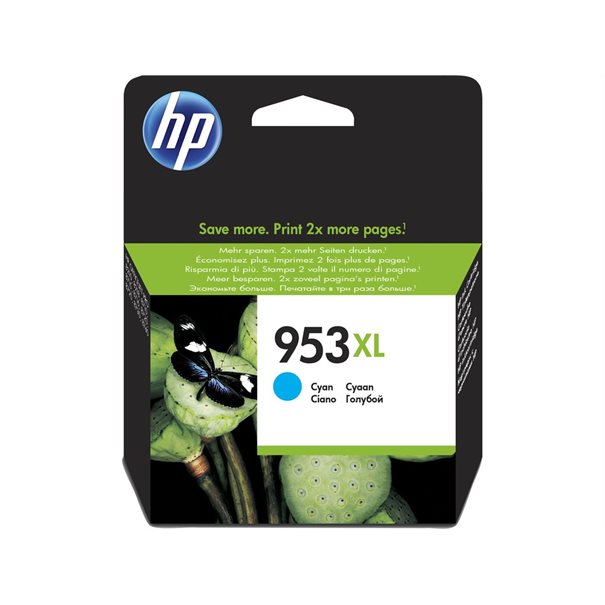Tinte HP 953XL / F6U16AE Cyan Tintenpatrone