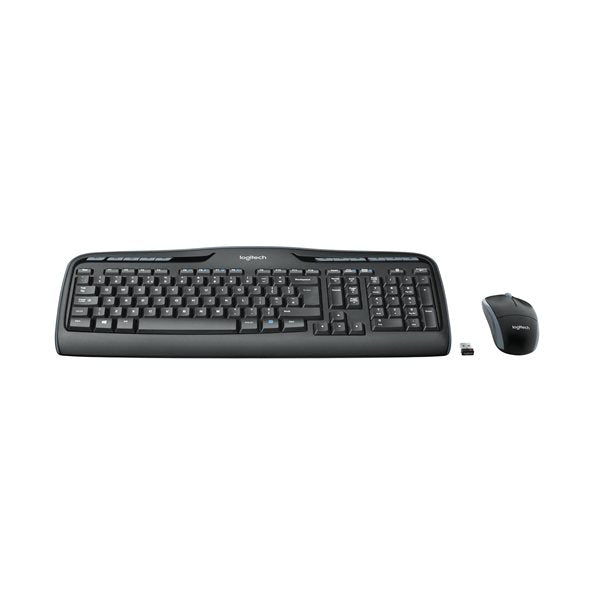 Logitech Desktop MK330 Wireless [DE] black Tastatur