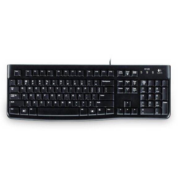 Logitech Keyboard K120 Business [DE] black Tastatur