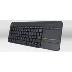 Logitech Keyboard K400 Plus Wireless Touch [DE] black Tastatur