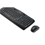 Logitech Desktop MK330 Wireless [DE] black Tastatur