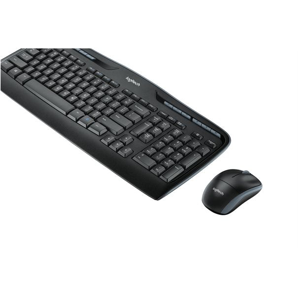 Logitech Desktop MK330 Wireless [DE] black Tastatur