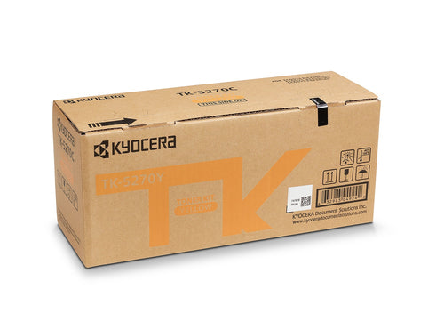 Kyocera TK-5270Y Laserdruck Tonerkartusche - Gelb - Original - 1 Stück - 6000 Seiten