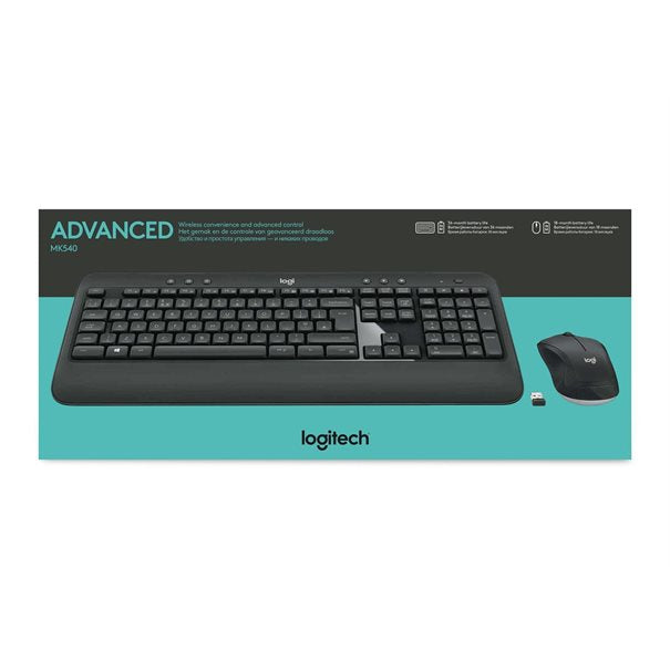 Logitech Desktop MK540 Advanced WL [DE] black Tastatur