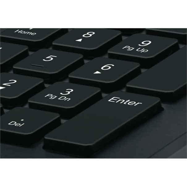 Logitech Keyboard K280e for Business [DE] black Tastatur