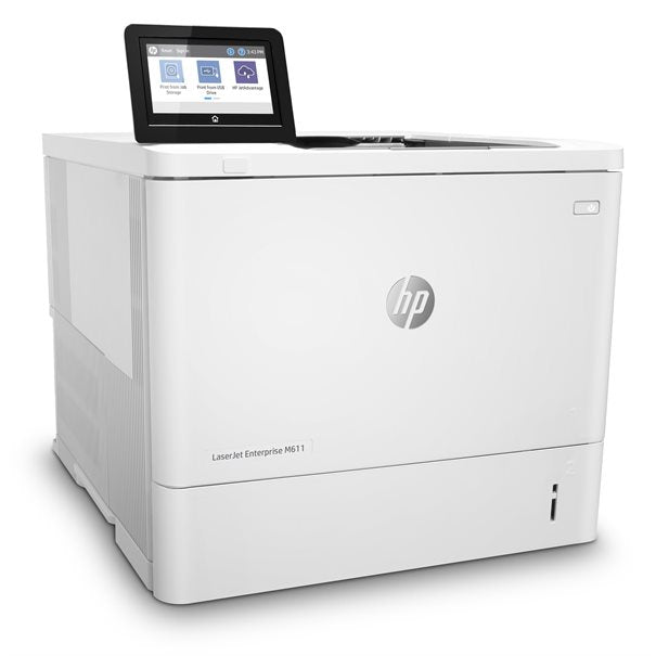 HP LaserJet Enterprise M611 dn s/w, Duplex, Laser, A4/Legal, 1200x1200 dpi Drucker