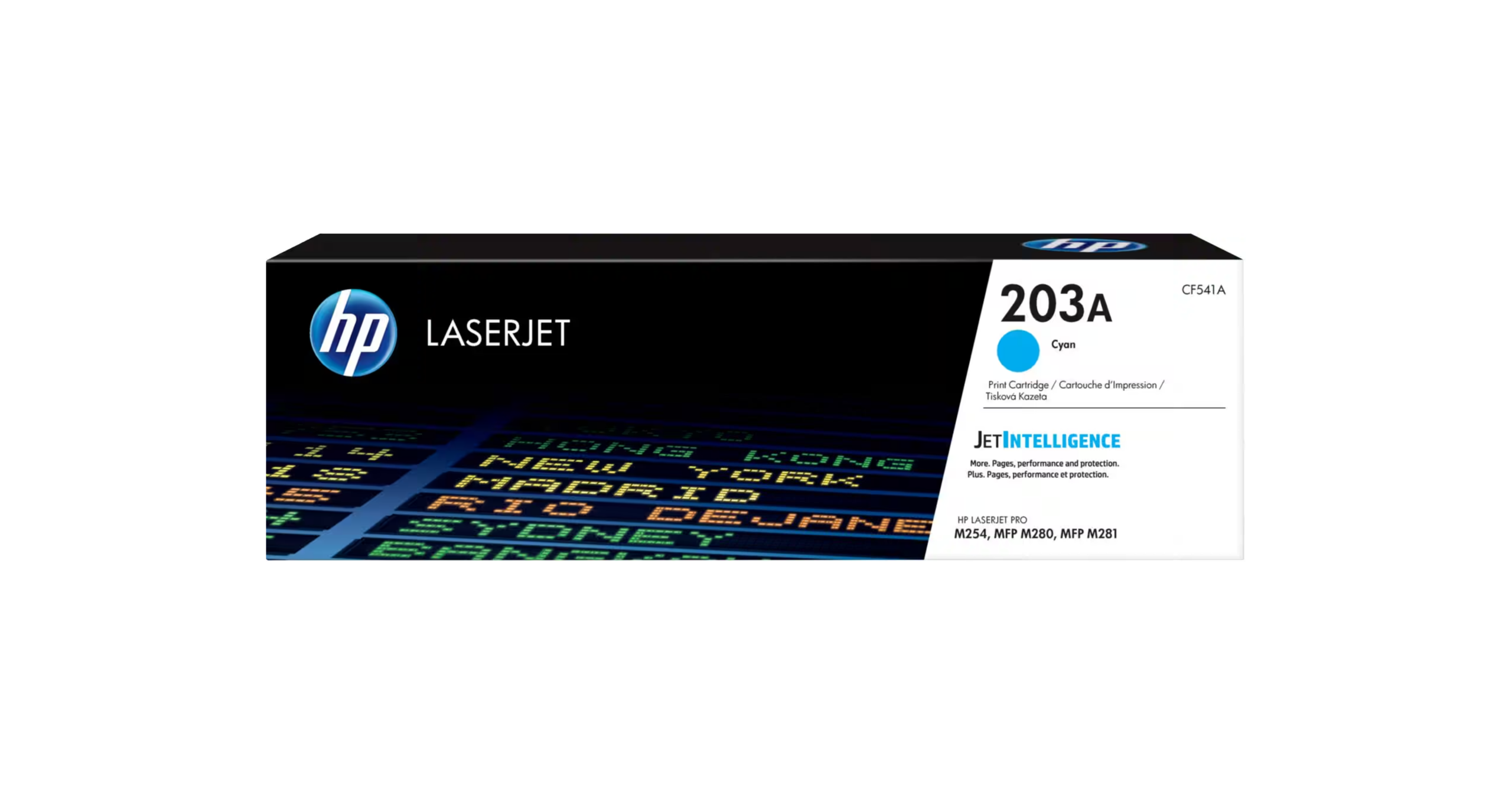 HP 203A Laserdruck Tonerkartusche - Cyan - Originaler Pack - Laserdruck
