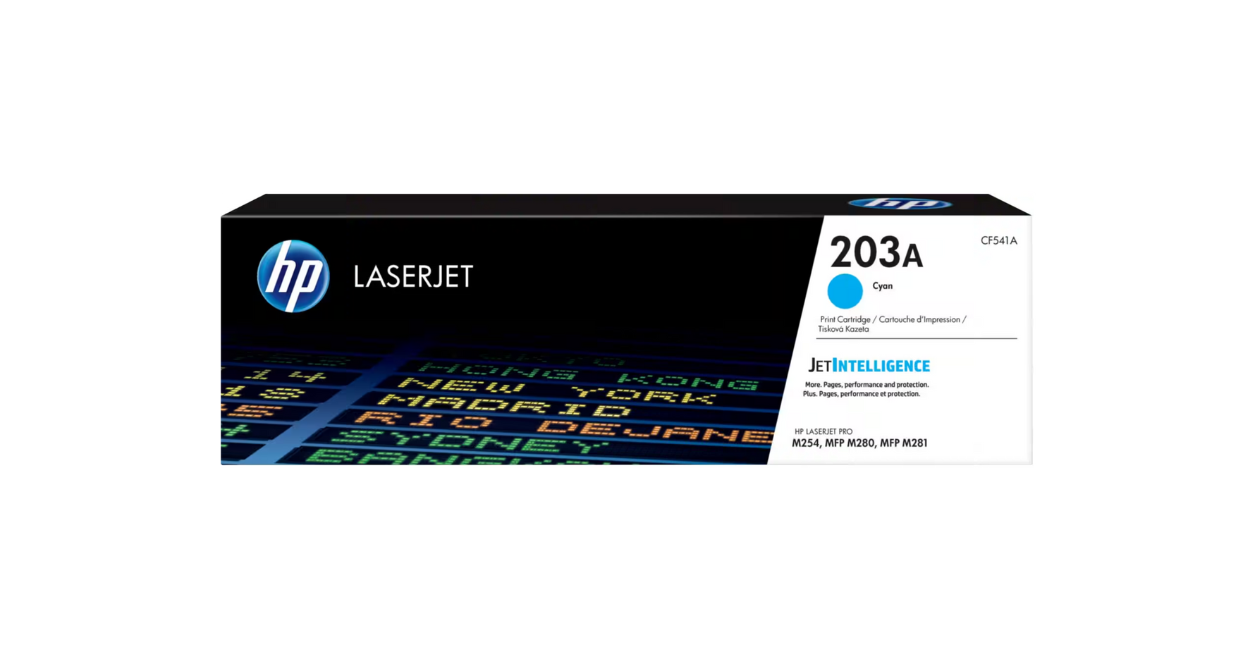 HP 203A Laserdruck Tonerkartusche - Cyan - Originaler Pack - Laserdruck