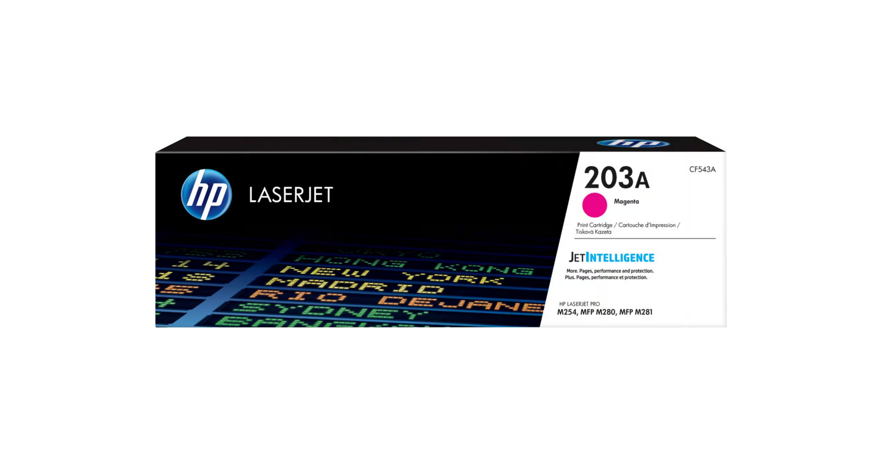 HP 203A Laserdruck Tonerkartusche - Magenta - Originaler Pack - Laserdruck