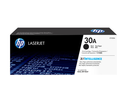 HP 30A (CF230A) Laserdruck Tonerkartusche - Schwarz - Original - Einzelpackung - 1 Each - Laserdruck