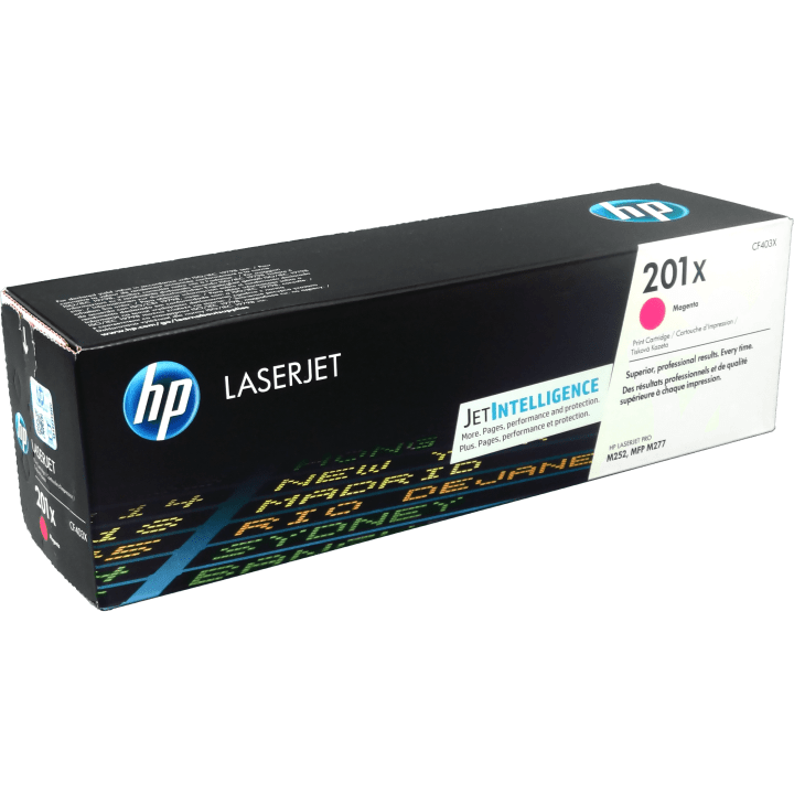 HP 201X (CF403X) Hoch Kapazität Laserdruck Tonerkartusche - Magenta - Original - Einzelpackung - 1 Each - Laserdruck - Hoch Kapazität