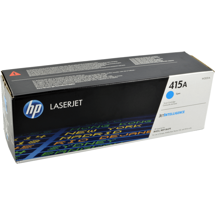 HP 415A Hoch Kapazität Laserdruck Tonerkartusche - Cyan - Originaler Pack - Laserdruck - Hoch Kapazität