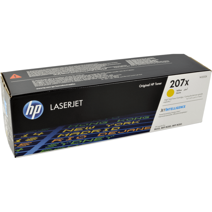 HP 207X Hoch Kapazität Laserdruck Tonerkartusche - Gelb - Originaler Pack - Laserdruck - Hoch Kapazität