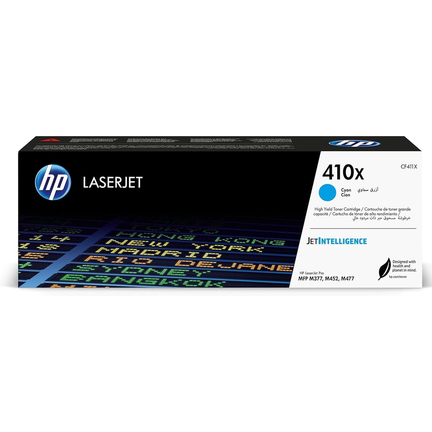 HP 410X Tonerkartusche, Cyan
