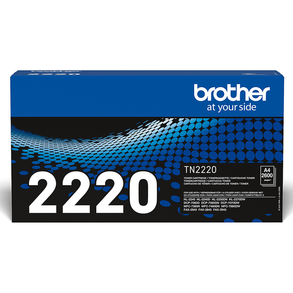 Brother TN-2220 Tonerkartusche, Schwarz